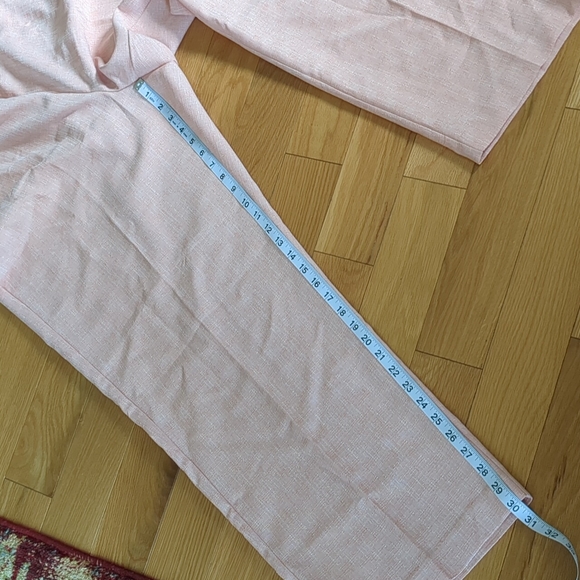 NWT Alfred Dunner Apricot Pink Classic Fit Pants size 22W - Picture 8 of 9